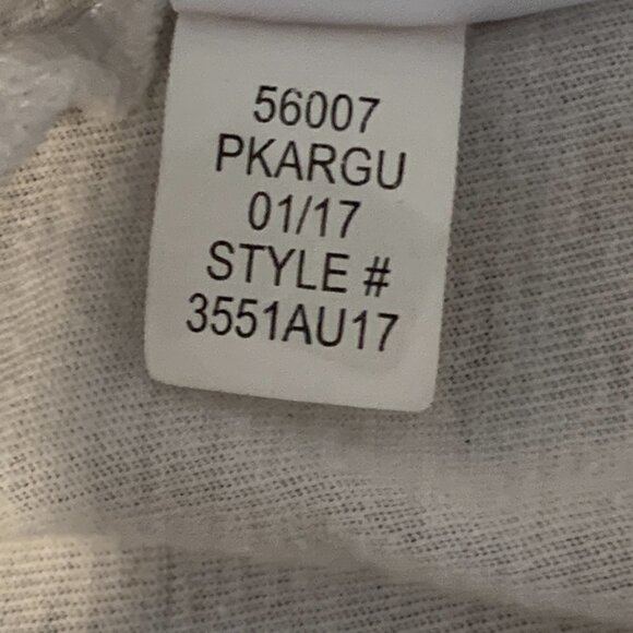 Aeropostale Graphic Logo Tee White Blue & Pink  Womens Jr M #38L - Picture 8 of 8